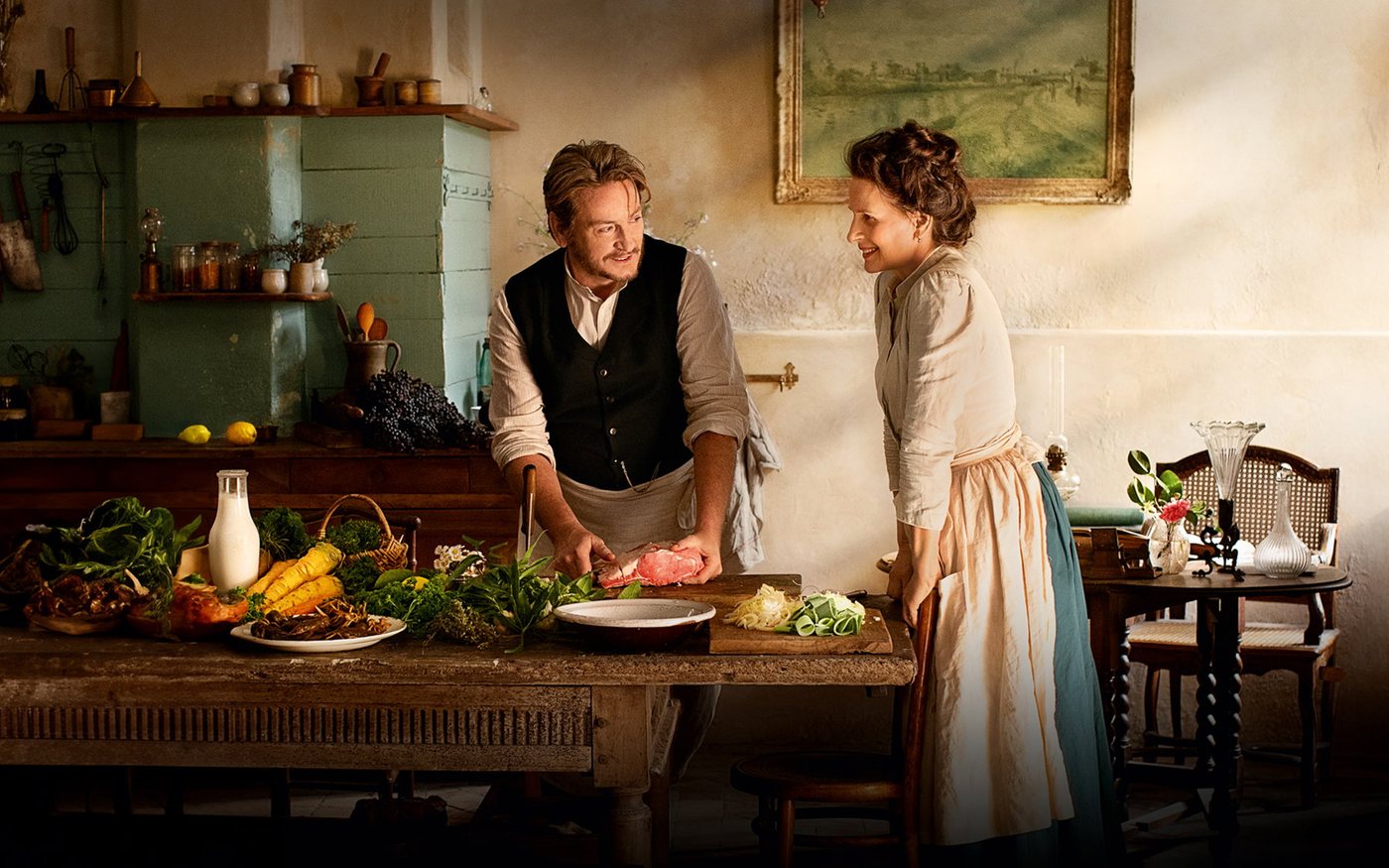 Vier Filme über Essen, die Sinne und Appetit gleichermaßen wecken