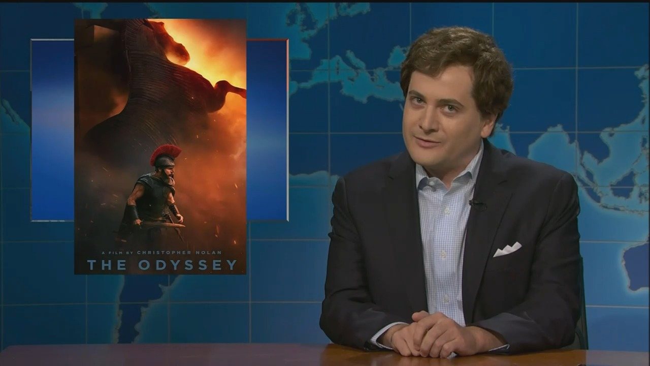«SNL» lässt Tucker Carlson Sommer-Blockbuster wie «The Odyssey» und «Spider-Man» rezensieren