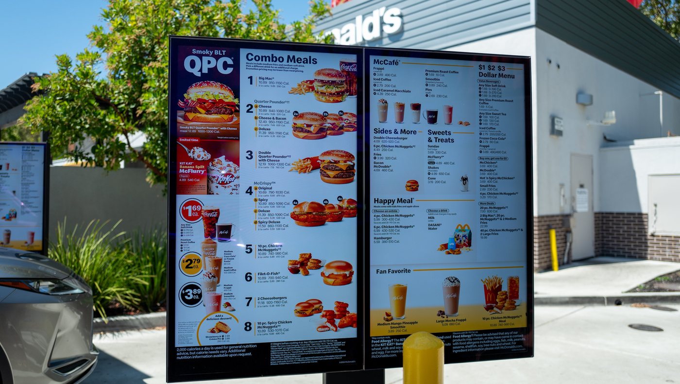 McDonald's testet Werbung auf Bestellbildschirmen nach dem Kauf