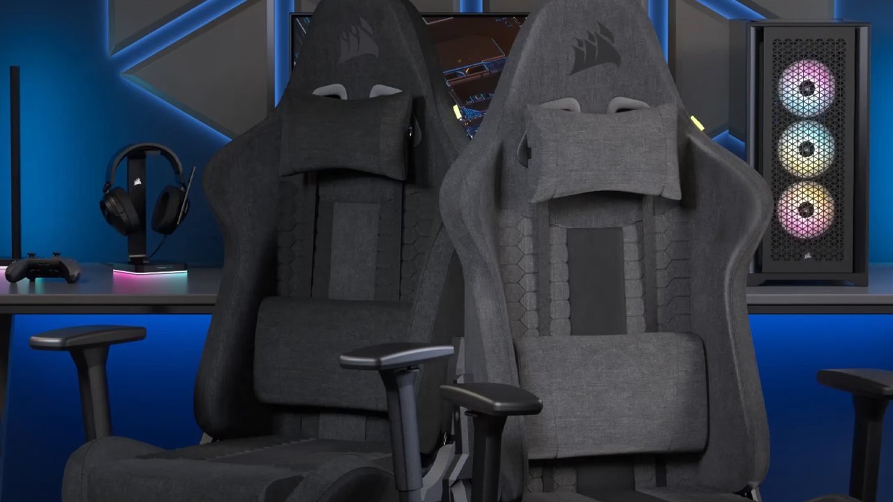 Corsair TC100 Relaxed Gaming Chair mit 50 Pfund Rabatt bei Amazon UK