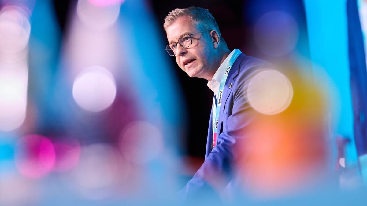 Berlins Finanzsenator Stefan Evers soll CDU-Spitzenkandidat werden